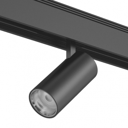 Трековый светодиодный светильник DesignLed SY-DIM-601202-BL-20-36-NW 007354 в современном стиле, цвет черный