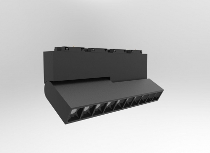Трековый светодиодный светильник DesignLed SY-601255-20-BL-NW 009444 в современном стиле, цвет черный