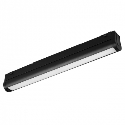 Трековый светодиодный светильник Arlight Mag-Vibe-Flat-Turn-L305-12W Warm3000 044443 в современном стиле, цвет черный