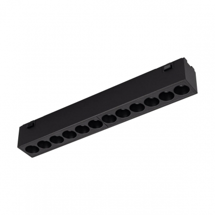 Трековый светодиодный светильник Arlight Mag-Vibe-Laser-L197-12W Day4000-Mix 044419 в современном стиле, цвет черный