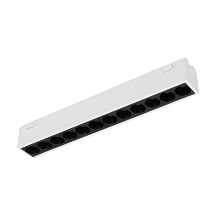 Трековый светодиодный светильник Arlight Mag-Vibe-Laser-L197-12W Warm3000 044423 в современном стиле, цвет белый