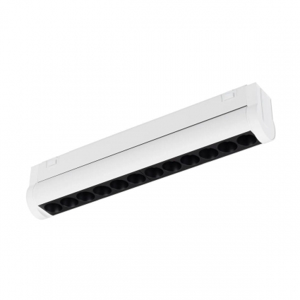 Трековый светодиодный светильник Arlight Mag-Vibe-Laser-Turn-L209-12W Day4000 044429 в современном стиле, цвет белый