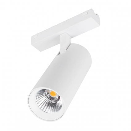 Трековый светодиодный светильник Arlight Mag-Vibe-Spot-R55-18W Warm3000 044479 в современном стиле, цвет белый