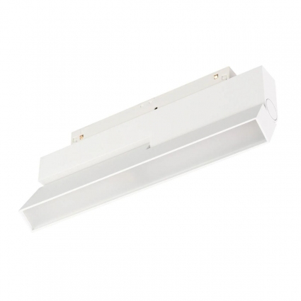 Трековый светодиодный светильник Arlight Mag-Orient-Flat-Fold-S230-12W Warm3000 035858(1) в современном стиле, цвет белый