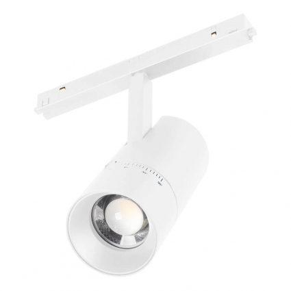 Трековый светодиодный светильник Arlight Mag-Orient-Spot-Zoom-R65-15W Warm3000 044154 в современном стиле, цвет белый