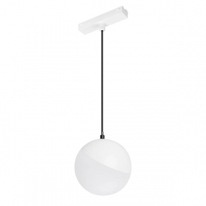 Трековый светодиодный светильник Arlight Mag-Vibe-Emisfero-Hang-R100-6W Day4000 044455 в современном стиле, цвет белый