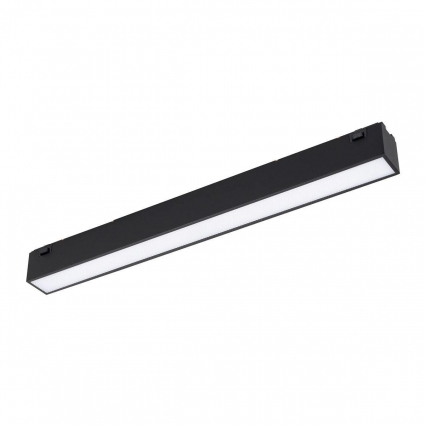 Трековый светодиодный светильник Arlight Mag-Vibe-Flat-L293-12W Day4000-Mix 044178 в современном стиле, цвет черный