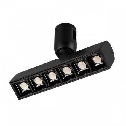 Трековый светодиодный светильник Arlight Art-Apriori-Laser-Turn-L165-8W Day4000 039393 цвет черный, с диммером