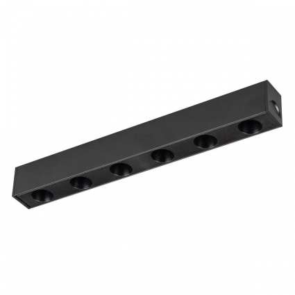 Трековый светодиодный светильник Arlight Mag-Dots-25-L200-6W Day4000 046322 в современном стиле, цвет черный