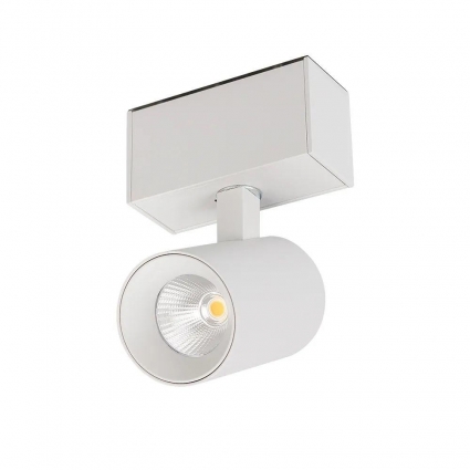 Трековый светодиодный светильник Arlight Mag-Spot-45-R85-7W Warm3000 046586 в современном стиле, цвет белый