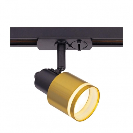Трековый светильник Citilux Bruno CL565T14 в стиле Хай-тек, цвет бронза