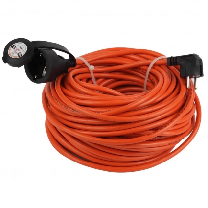 Удлинитель силовой ЭРА UPx-1e-3x1.5-40m-IP44 Б0046818 цвет оранжевый, мощность 3500 Вт