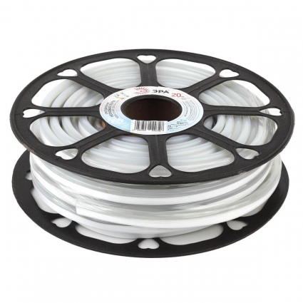 Гибкий неон ЭРА 2835SMD холодный белый 20M N2835-120-IP67-220V-20m-6500 Б0043073 в современном стиле