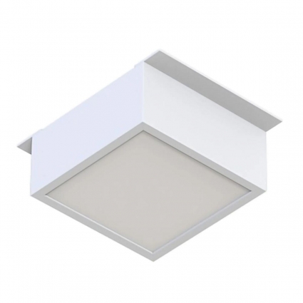 Встраиваемый светодиодный светильник Arlight DL-Grigliato-S90x90-12W Day4000 038335(1) в современном стиле, цвет белый
