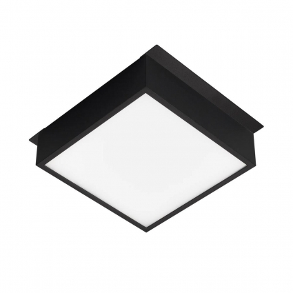 Встраиваемый светодиодный светильник Arlight DL-Grigliato-S140x140-18W Warm3000 045698 в современном стиле, цвет черный