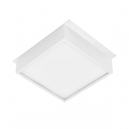 Встраиваемый светодиодный светильник Arlight DL-Grigliato-S140x140-18W Day4000 045697 в современном стиле, цвет белый