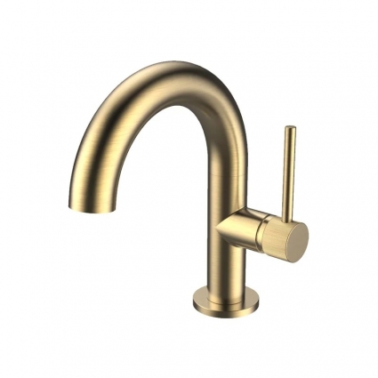 Смеситель Elghansa Radiant XQ 1637181, matt gold, однорычажный, золото