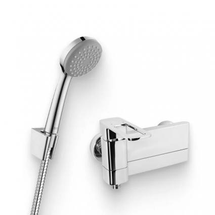 Душевой комплект Смеситель Iddis Slide SLISB00i02WA + Гарнитур 0011F00i16 хром