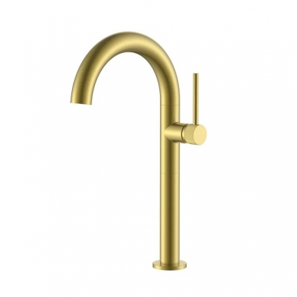 Смеситель Elghansa Radiant XQ 16H3781, matt gold, однорычажный, золото