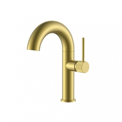 Смеситель Elghansa Radiant XQ 1647181, matt gold, однорычажный, золото