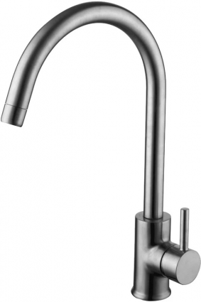 Смеситель для кухни Clever Inox Finishing 99850 однорычажный, сталь