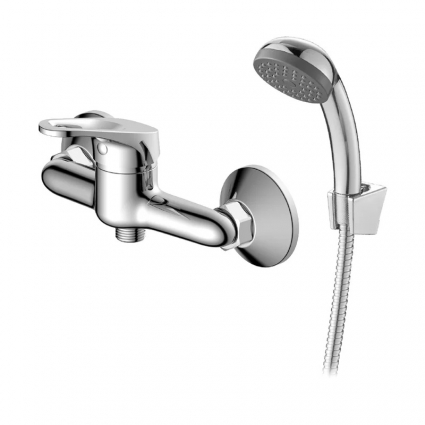 Смеситель для душа Decoroom DR21 DR21055, хром, однорычажный