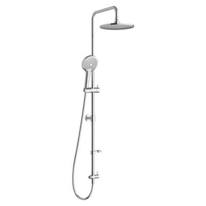 Душевая стойка VitrA Joy A45785EXP, хром, штанга 115.7 см, шланг металлический 150 см
