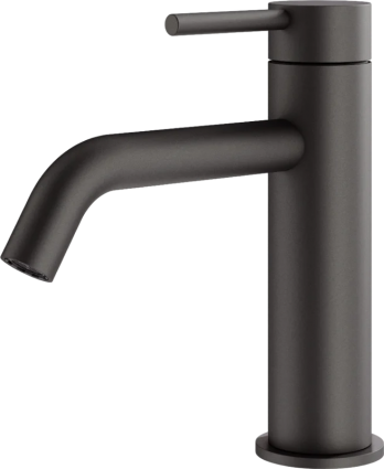 Смеситель для раковины Plumberia Selection Ixo XO0053GR матовый графит однорычажный, серый