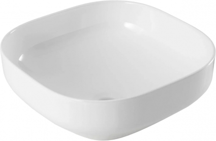 Накладная раковина Aquanet Elegant 326058, глянцевая белая, цвет белый