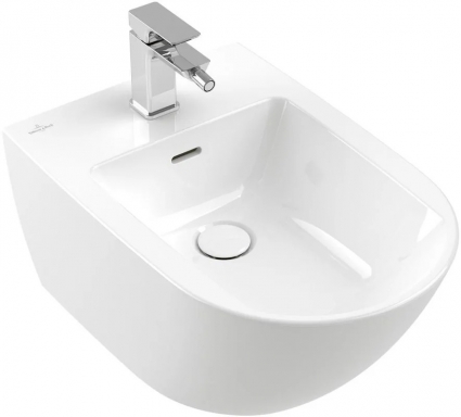 Биде подвесное Villeroy & Boch Subway 3.0 447000R1, альпийский белый, овальное