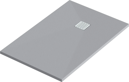 Поддон для душа Good Door Essentia, 120х90, серый, прямоугольный, низкий