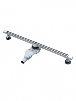 Душевой трап (лоток) AltroBagno Stella 071225 Ni (80), никель, выпуск боковой