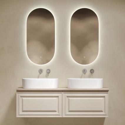 Мебель для ванной комнаты Sancos Very 140, beige soft, столешница бежевая TT140A2, раковина CN6075, подвесная, с ящиками