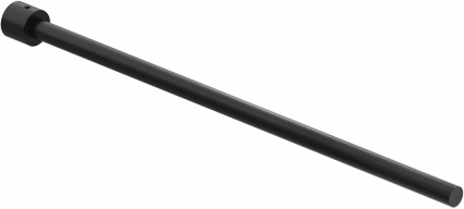 Полотенцедержатель Kludi Vela R 5897739S, 45 см, черный матовый, подвесной