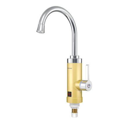 Проточный водонагреватель Thermex Amber 3000, электрический, ТЭН, с индикатором нагрева, с дисплеем, с защитой от перегрева