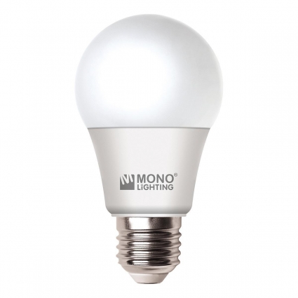 Лампа светодиодная Mono Electric lighting E27 8W 6500K матовая 100-080135-651 цвет белый