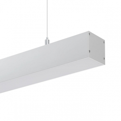 Подвесной светодиодный светильник Arlight SP-Line-Hang-5050-L1460-46W Day4000 049578 в современном стиле, цвет белый
