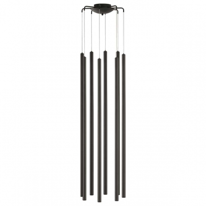 Lightstar L8T747437 Люстра TUBO LED 40W 2400LM 25G ЧЕРНЫЙ 3000K