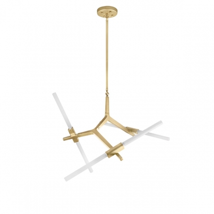 Подвесной светильник LOFT IT Agnes 10399/6 GD в стиле Хай-тек, цвет белый