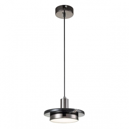 Подвесной светильник Escada 10260/1 LED*12W Black/Black marble цвет черный