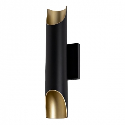 Настенный светильник Garda Decor 91GH-0021 в современном стиле, цвет черный