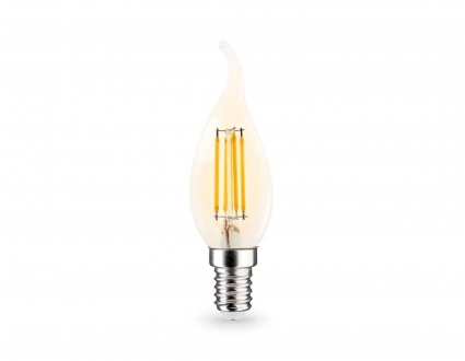 Лампа светодиодная Свеча на ветру CF35 15W 2700K Ambrella light Bulding 351523