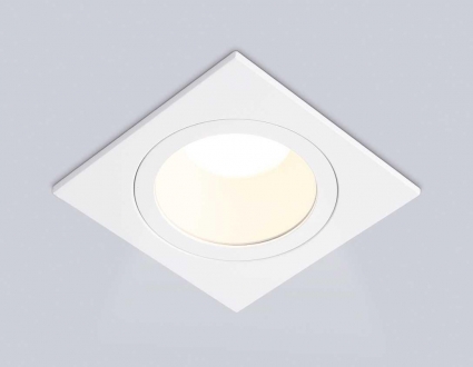 Светильник встраиваемый Ambrella Light TN102826 в стиле Хай-тек, цвет белый