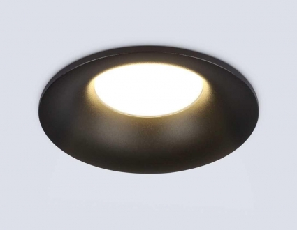 Светильник встраиваемый Ambrella Light TN102809 в стиле Хай-тек, цвет черный