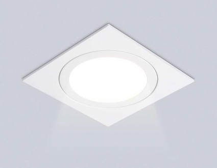 Светильник встраиваемый Ambrella Light TN51824 в стиле Хай-тек, цвет белый