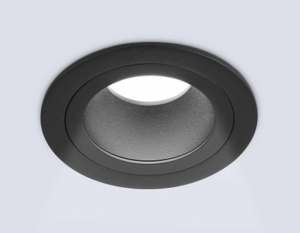 Светильник встраиваемый Ambrella Light TN102824 в стиле Хай-тек, цвет черный