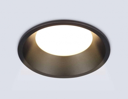 Светильник встраиваемый Ambrella Light TN51814 в стиле Хай-тек, цвет черный