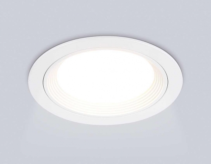 Светильник встраиваемый Ambrella Light TN51801 в стиле Хай-тек, цвет белый
