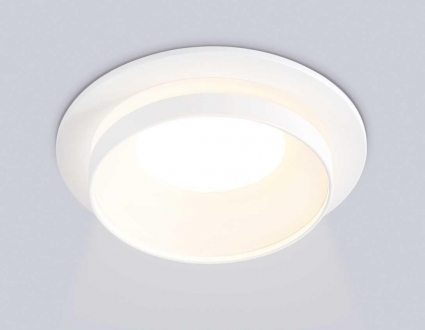 Светильник встраиваемый Ambrella Light TN30707 в стиле Хай-тек, цвет белый