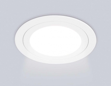 Светильник встраиваемый Ambrella Light TN6601 в стиле Хай-тек, цвет белый